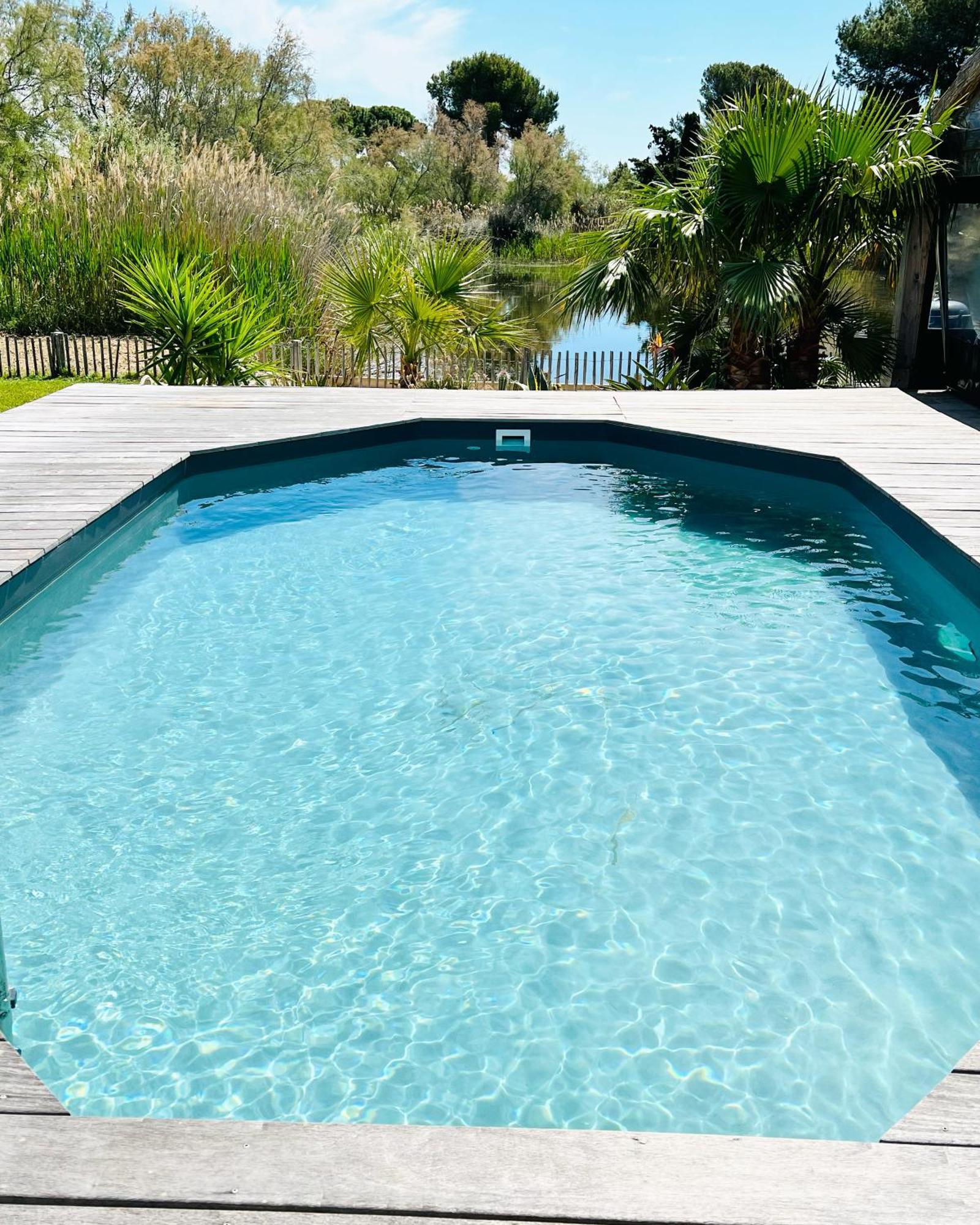 Cabane Le Flamant Avec Jardin, Piscine Et Parking Saintes-Maries-de-la-Mer Zewnętrze zdjęcie