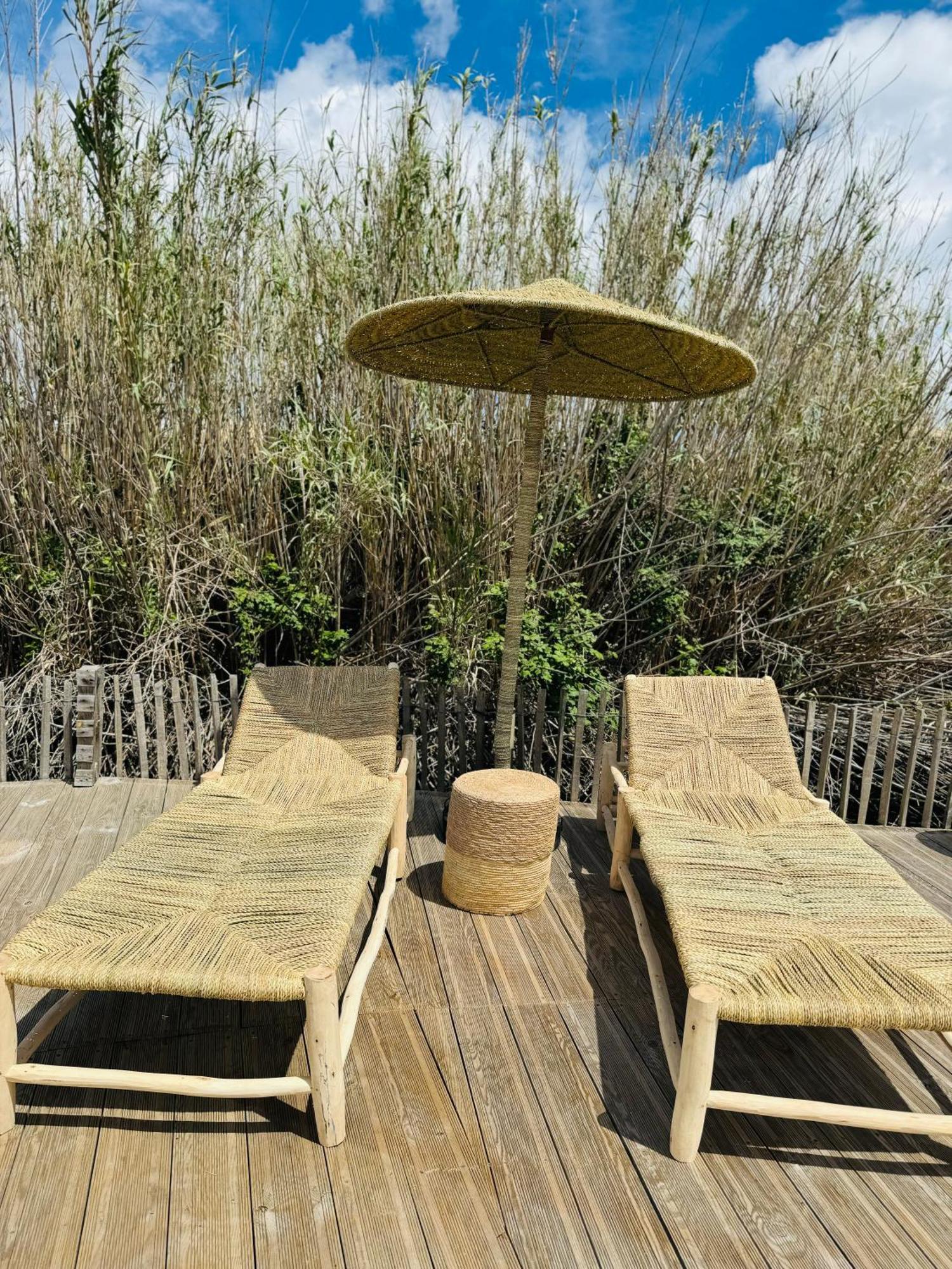 Cabane Le Flamant Avec Jardin, Piscine Et Parking Saintes-Maries-de-la-Mer Zewnętrze zdjęcie